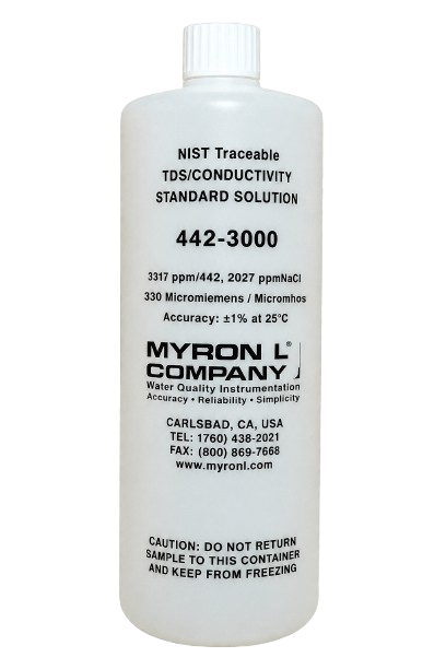 Solución Calibradora de Myron L - 442 Natural Water